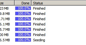 Downloading music with torrents